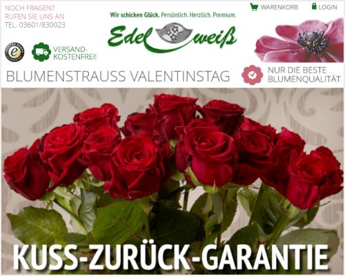 Blumenschmuck Auto Blumenversand Edelweiß