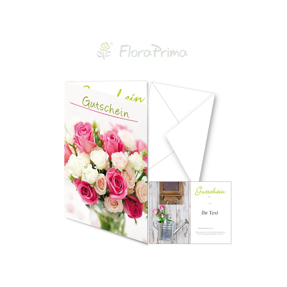 Floraprima Geschenkgutschein - Blumengutschein verschenken