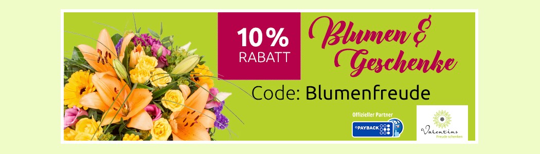 Valentins Gutschein Aktion 10% Rabatt 